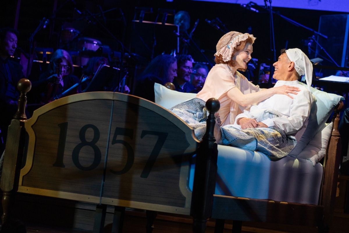 Kate Baldwin and Brian Stokes Mitchell at 