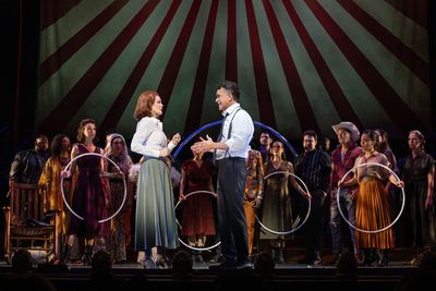 Kate Baldwin and Brian Stokes Mitchell Photo