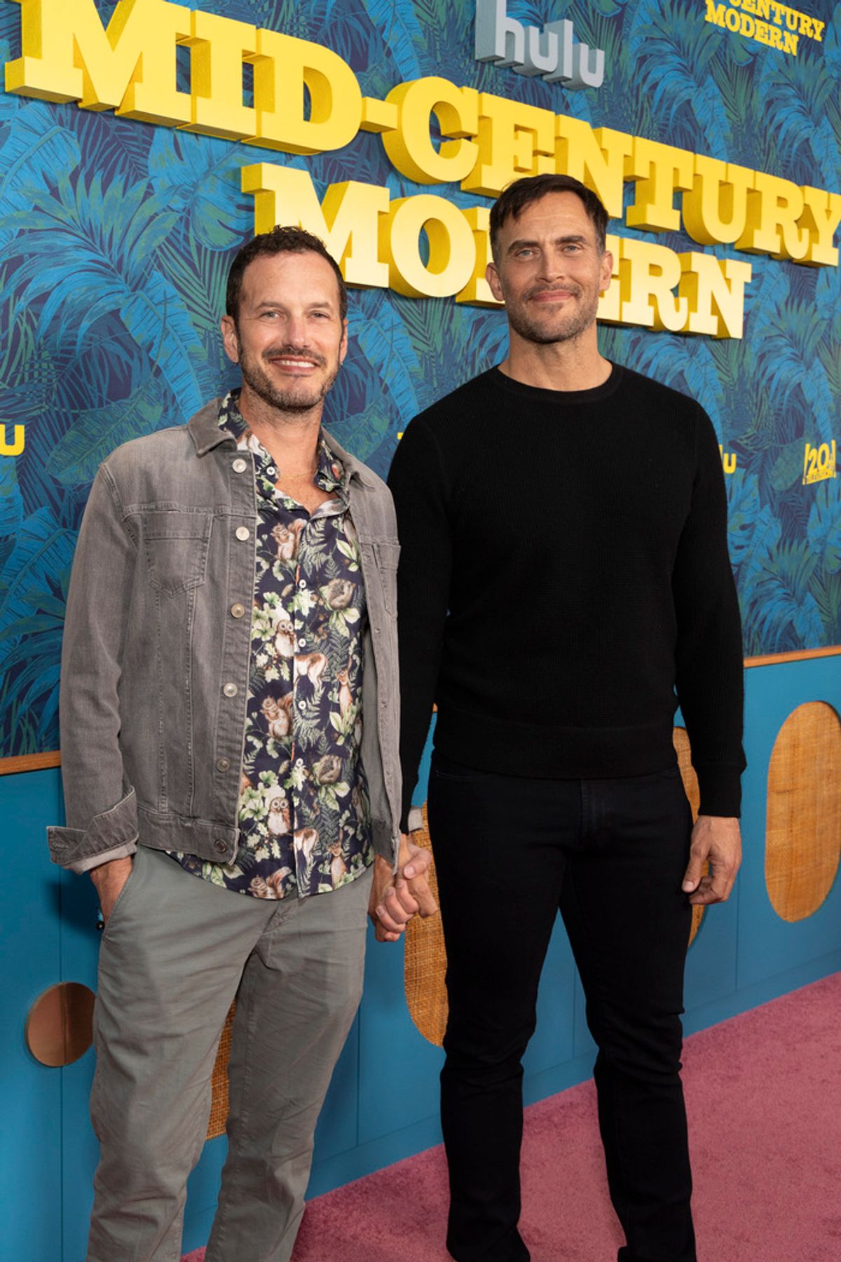 JASON LANDAU, CHEYENNE JACKSON at 