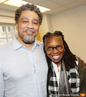 Harry Lennix and Whoopi Goldberg  Photo