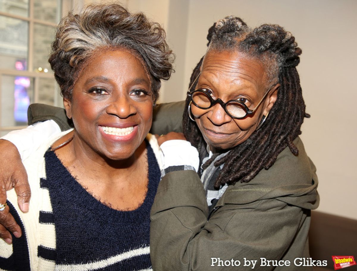 LaTanya Richardson Jackson and Whoopi Goldberg  at 