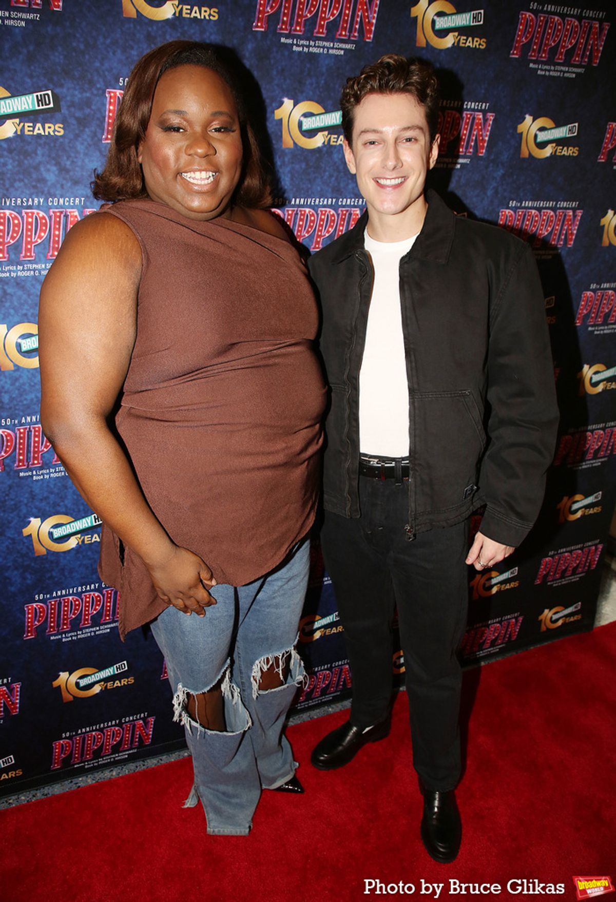 Alex Newell and Jac Yarrow