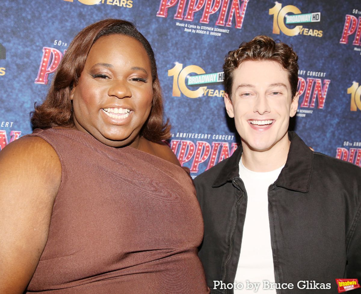 Alex Newell and Jac Yarrow