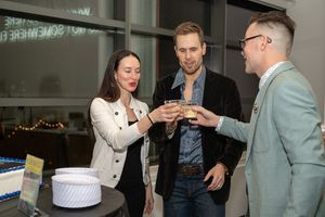 Elizabeth A. Davis, Dan Amboyer, Chad Austin @ BroadwayWorld Elizabeth A. Davis, Dan Amboyer, Chad Austin Photo