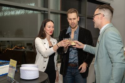 Elizabeth A. Davis, Dan Amboyer, Chad Austin Photo