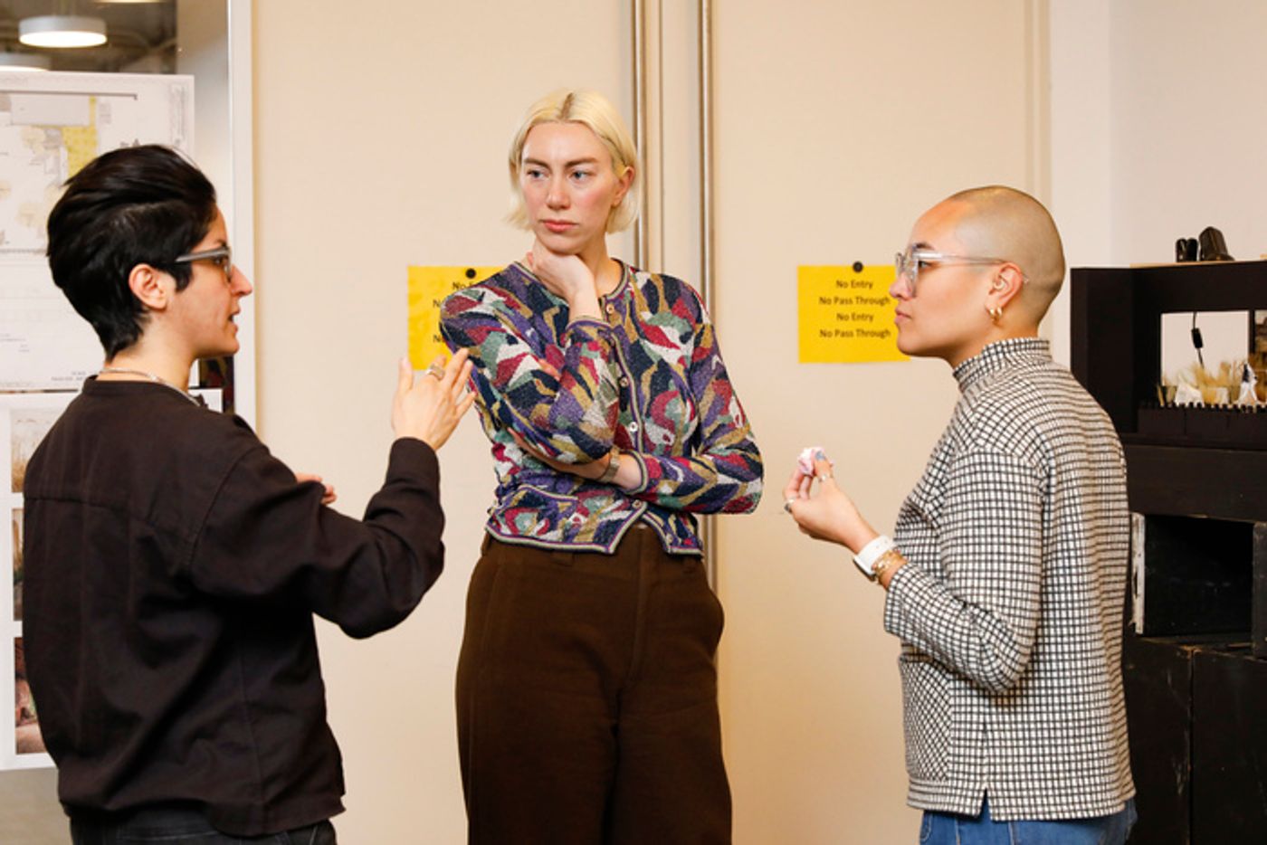 Photos: Inside Rehearsals for FIVE MODELS IN RUINS, 1981  Image
