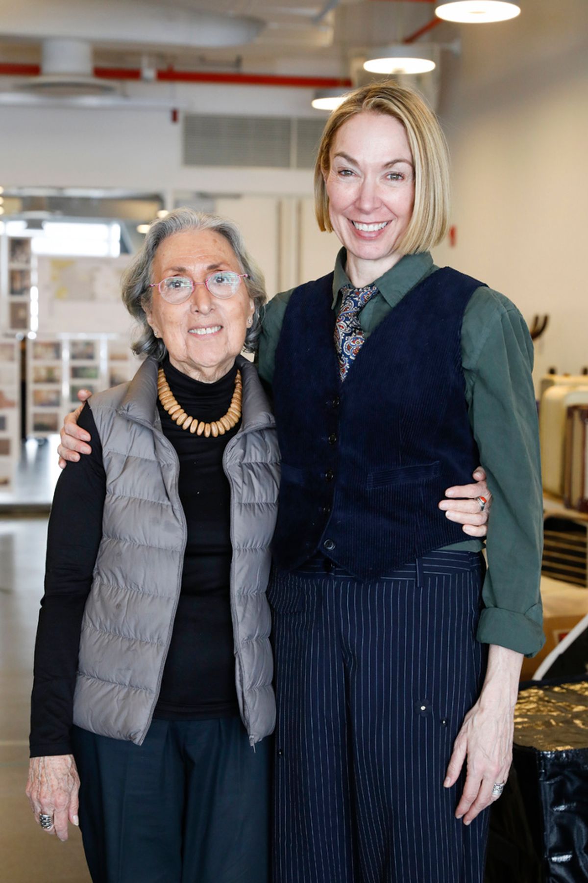 Barbara Bordnick and Elizabeth Marvel at 