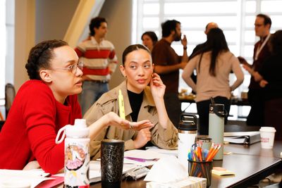Britne Oldford and Sarah Marie Rodriguez Photo