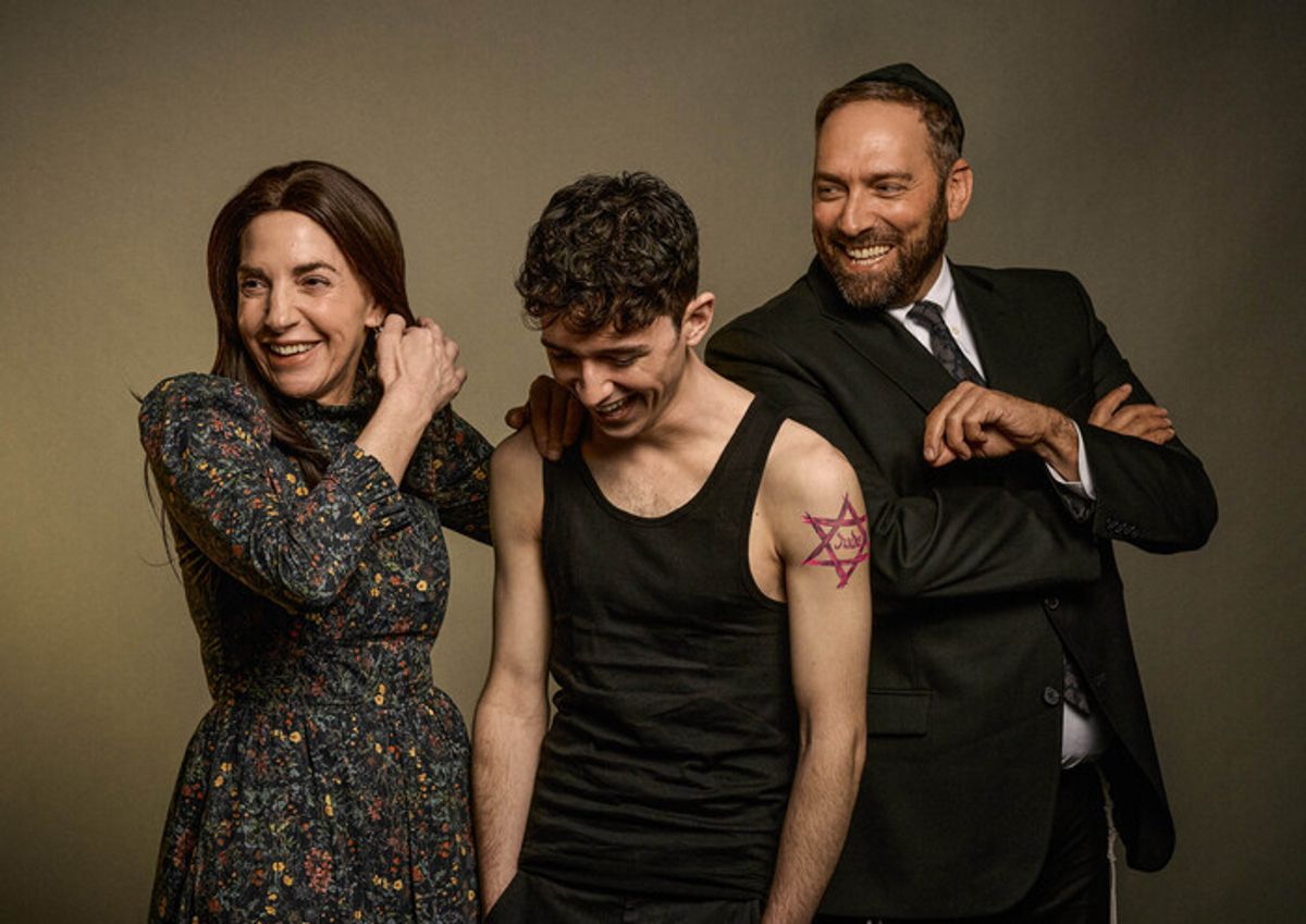 Clara Francis, Ilan Galkoff and Ben Caplan at 