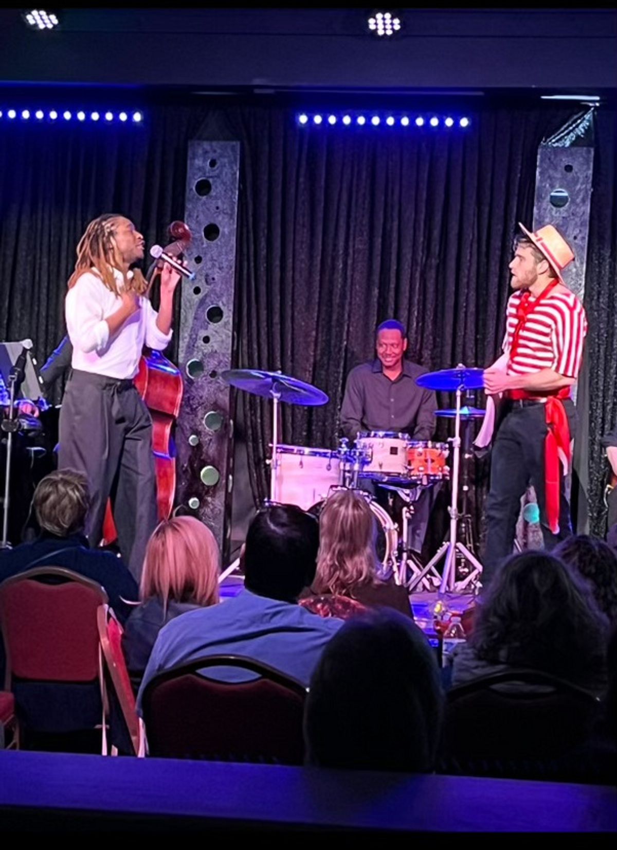 Jordan von Haslow, Angelo Stokes, Carl Richey at 