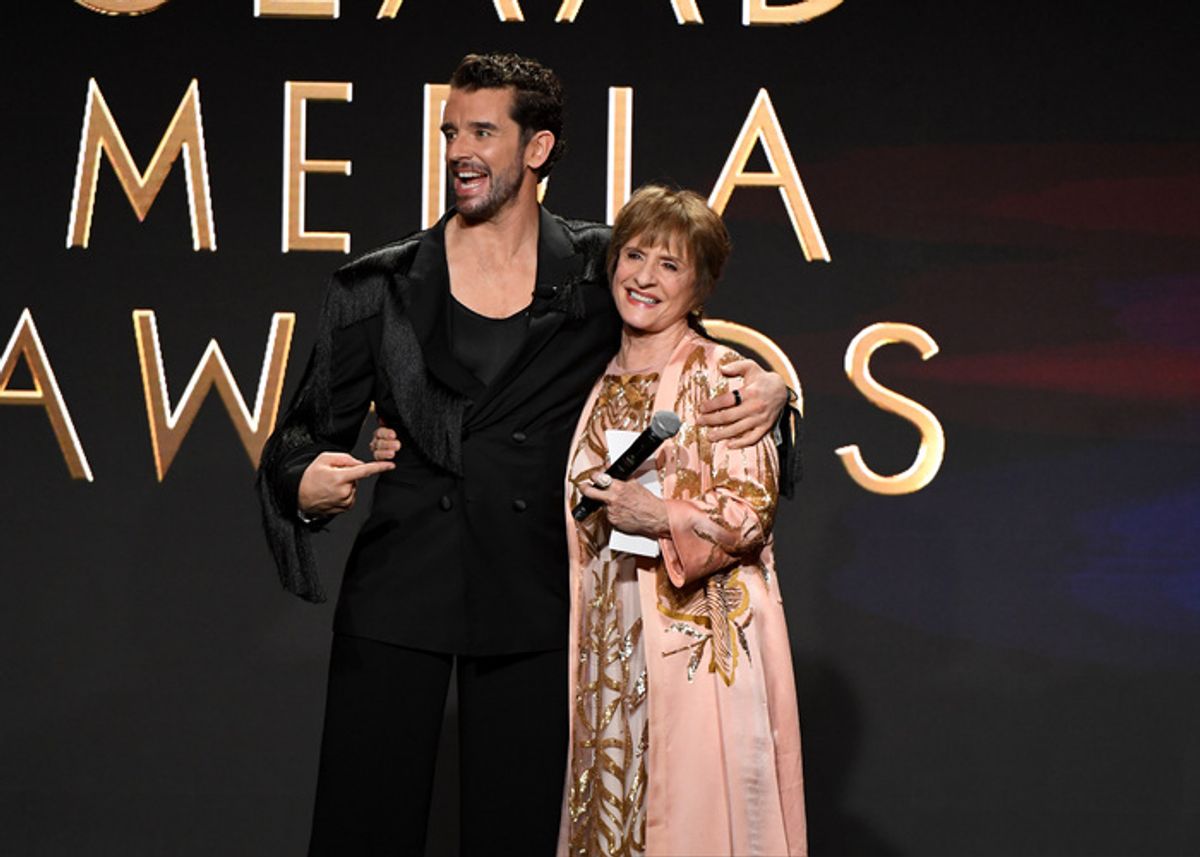 Michael Urie and Patti LuPone  at 