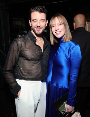 Michael Urie and Hannah Einbinder  Photo