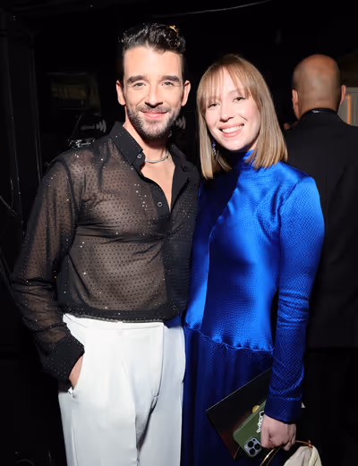 Michael Urie and Hannah Einbinder  Photo
