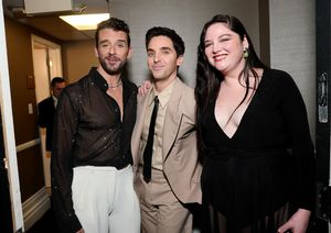 Michael Urie, Paul W. Downs and Megan Stalter Photo