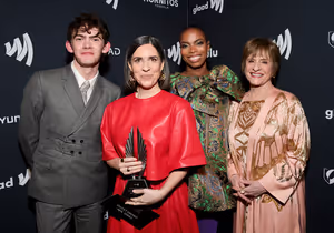 Joe Locke, Jac Schaeffer, Sasheer Zamata and Patti LuPone Photo