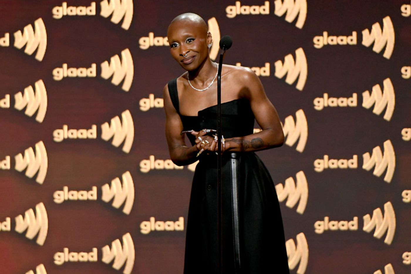 Photos: Patti LuPone, Cynthia Erivo, & More Attend GLAAD 36th GLAAD Media Awards  Image