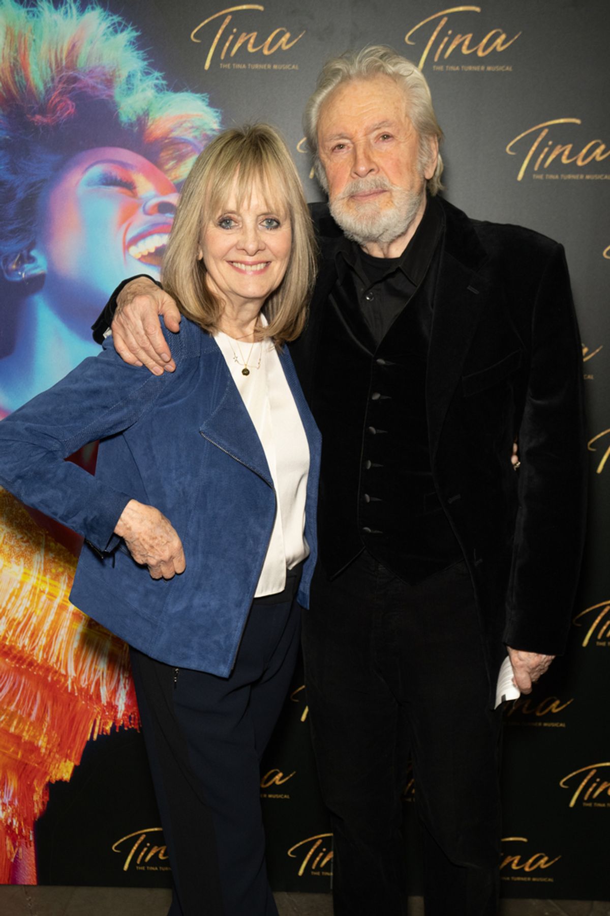 Dame Twiggy Lawson & Leigh Lawson at 