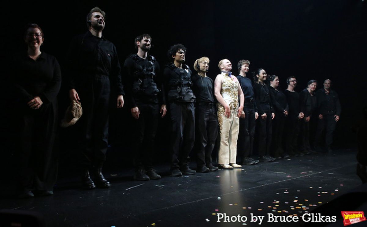 Sarah Snook & The Company of 'The Picture of Dorian Gray' at 