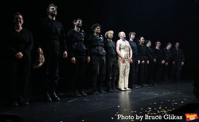 Sarah Snook & The Company of "The Picture of Dorian Gray" Photo
