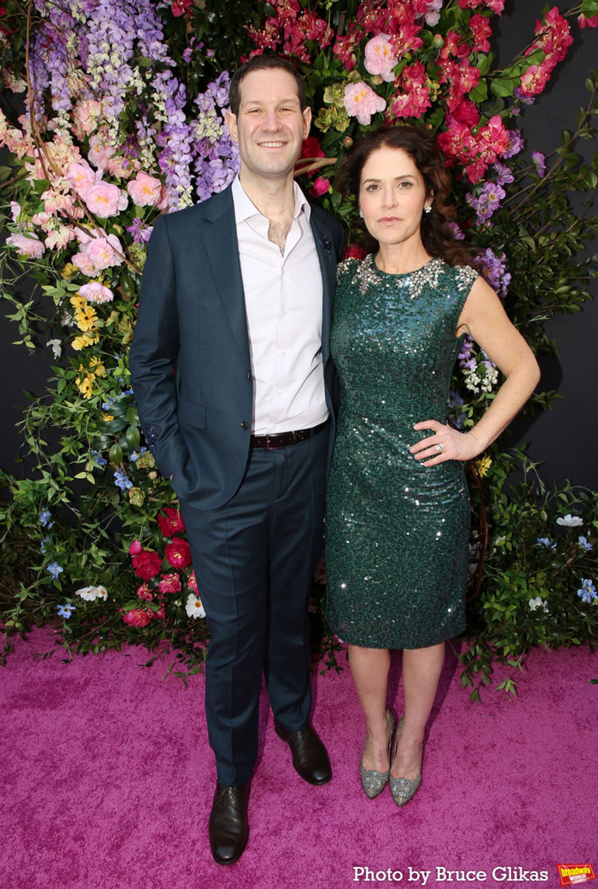 Producer Henry Tisch and Producer Amanda Lipitz at 