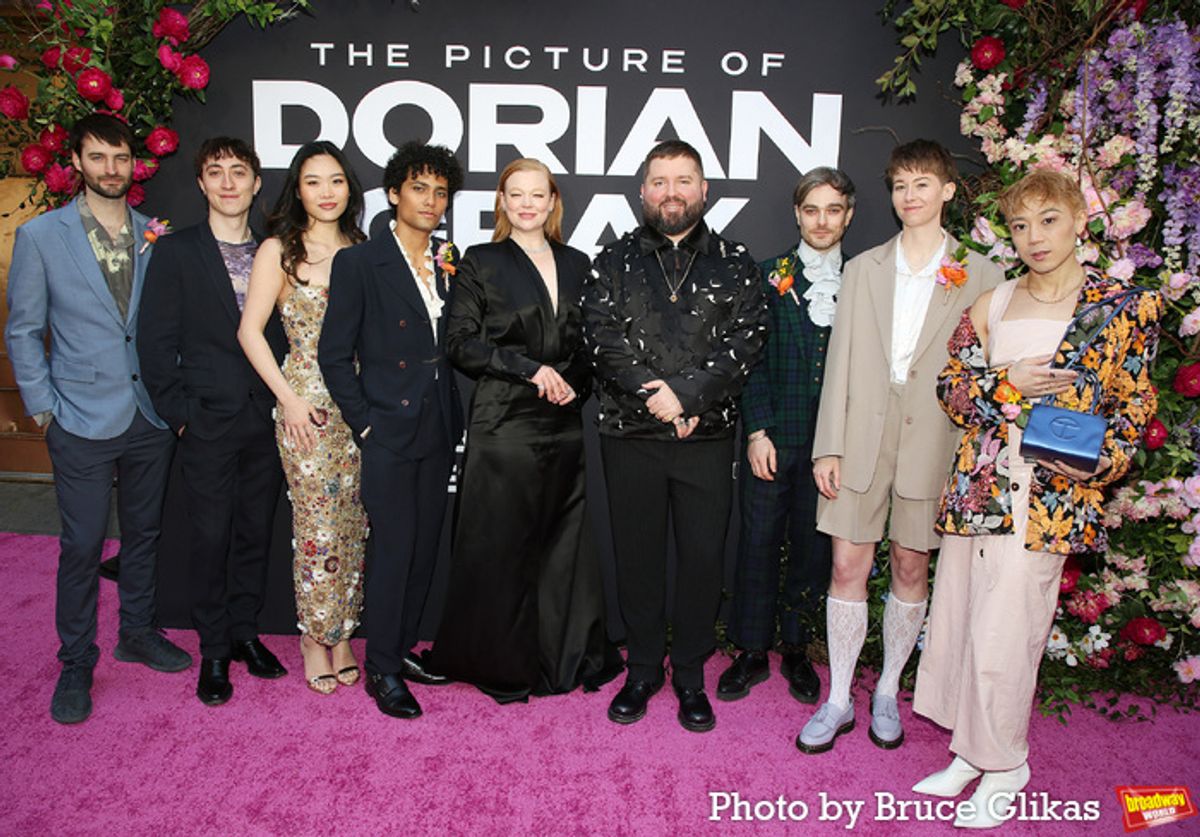 Benjamin Sheen, Will Colacito, Dara Woo, Luka Kain, Sarah Snook, Kip Williams, Ben Wheelwright, Natalie Rich and Clew at 