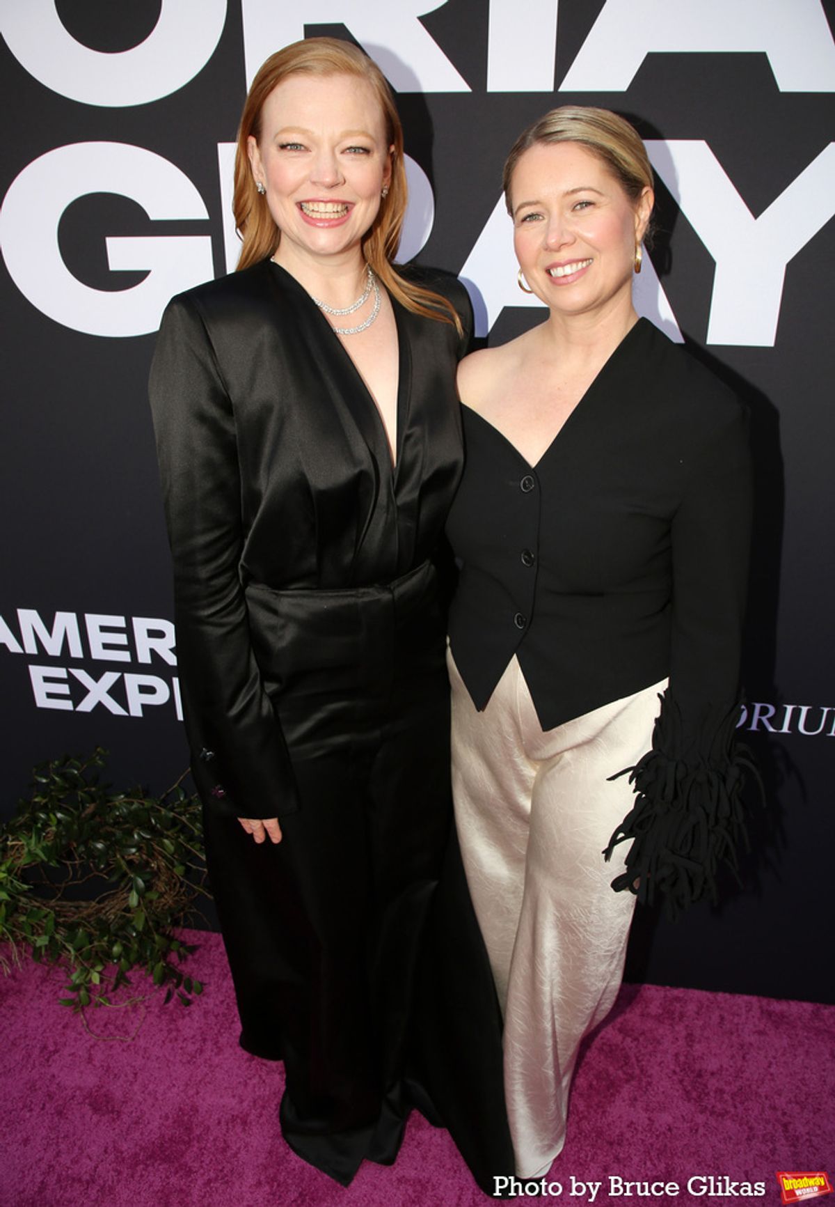 Sarah Snook and Midge Denton at 