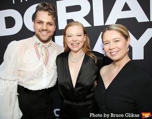 Nick Eynaud, Sarah Snook and Midge Denton Photo