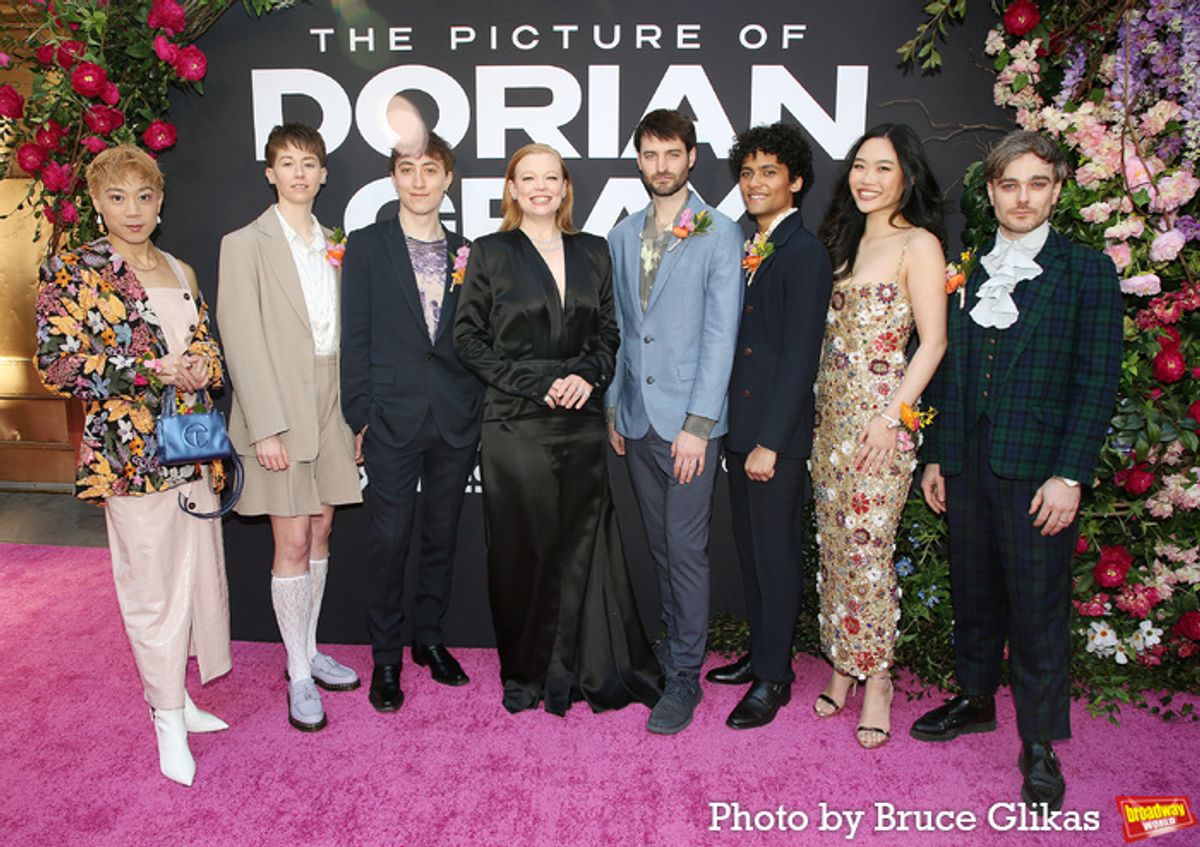 Clew, Natalie Rich, Will Colacito, Sarah Snook, Benjamin Sheen, Luka Kain, Dara Woo and Benjamin Wheelwright at 