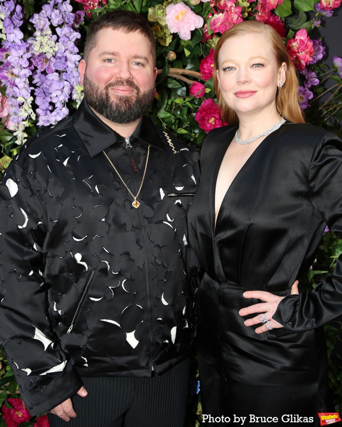 Director Kip Williams and Sarah Snook at 