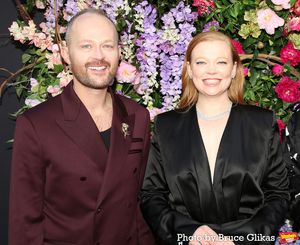 Producer Michael Cassel and Sarah Snook Photo