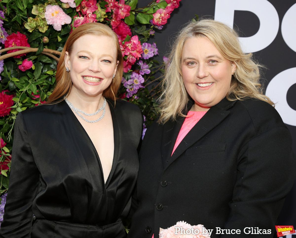 Sarah Snook and Marg Horwell at 