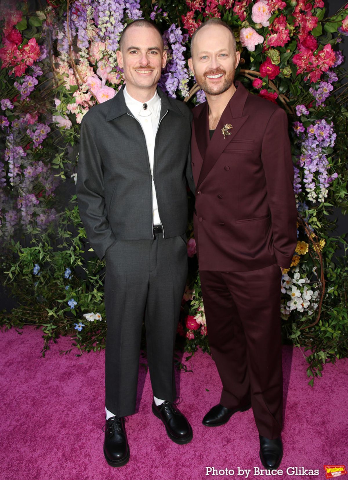 Associate Producer Liam Mangan and Producer Michael Cassel at 