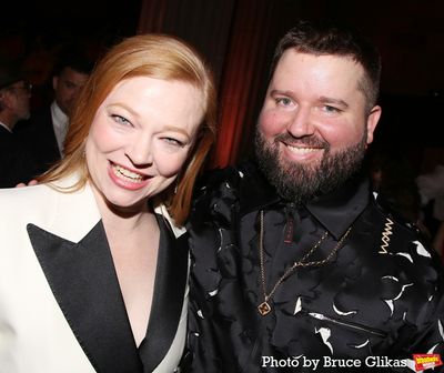 Sarah Snook and Director Kip Williams  Photo