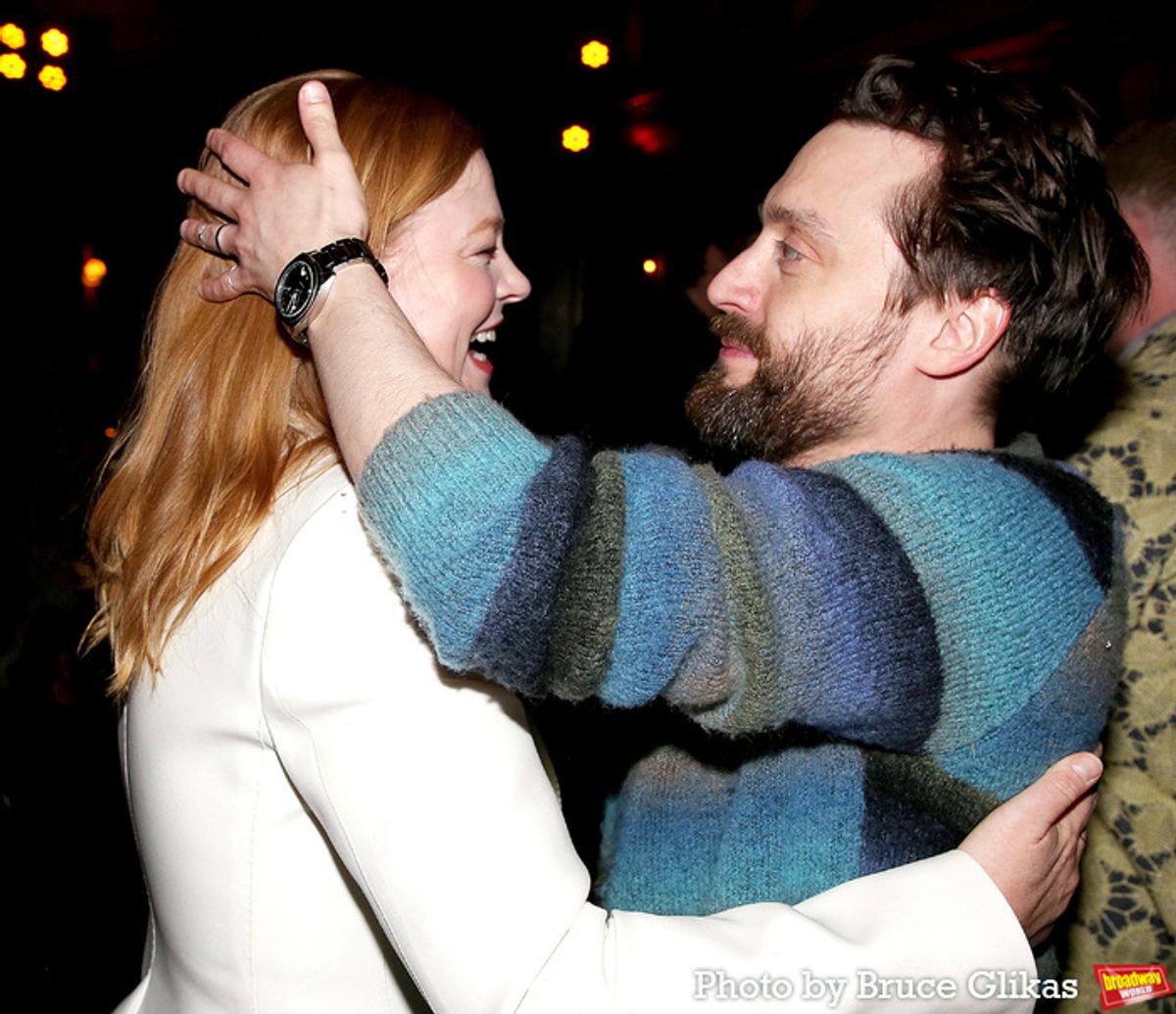Sarah Snook and Kieran Culkin at 