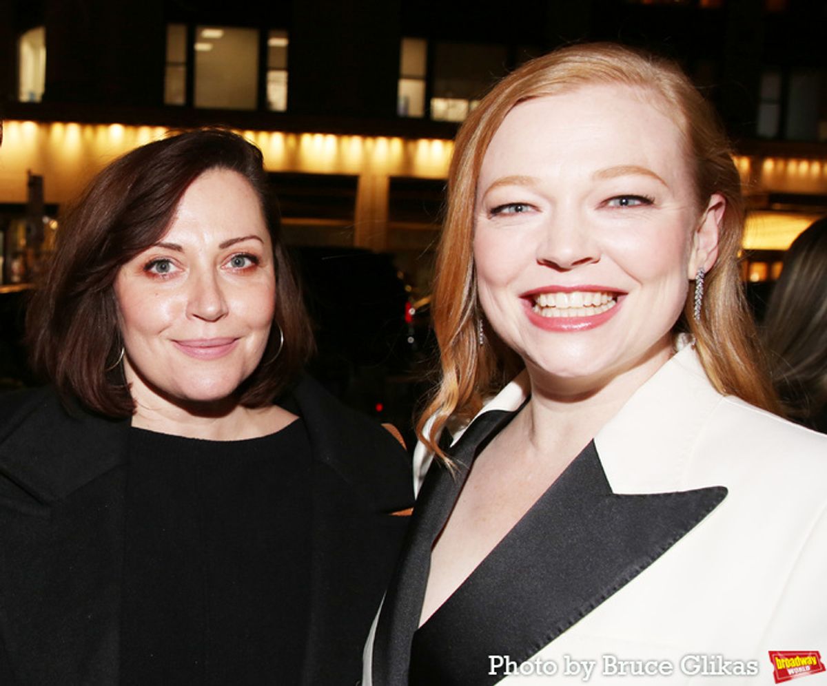 Dagmara Domińczyk and Sarah Snook at 