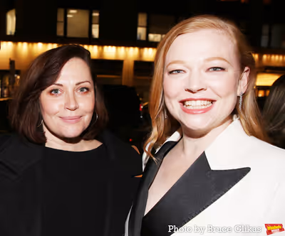 Dagmara Domińczyk and Sarah Snook Photo