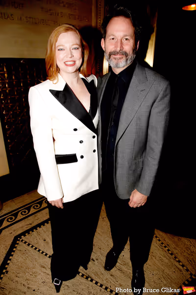 Sarah Snook and Dave Lawson Photo