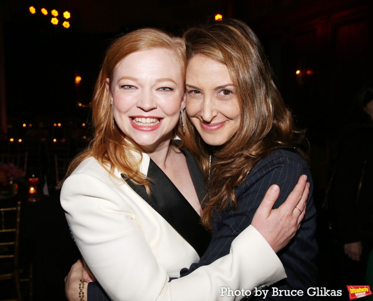 Sarah Snook and Natalie Gold at 