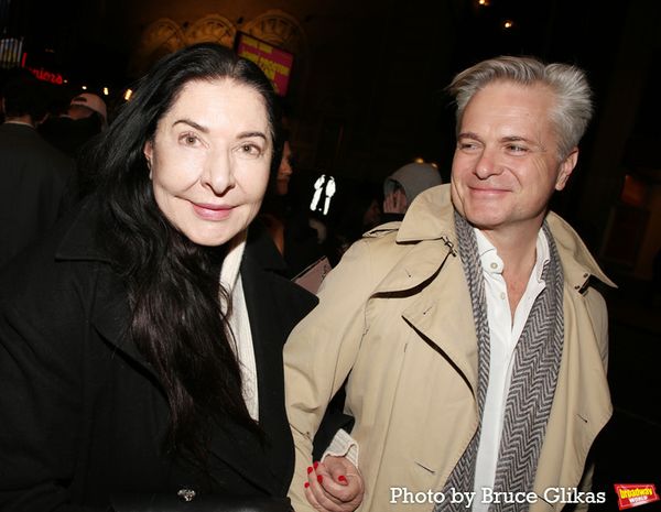 Marina Abramovic and Todd Eckert Photo