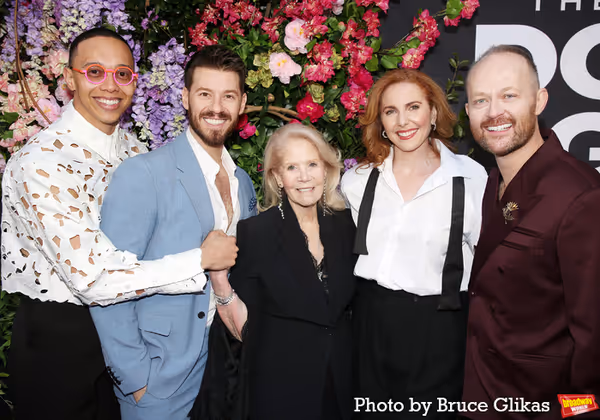 Callum Francis, Constantine Rousouli, Daryl Roth, Marla Mindelle and Michael Cassel Photo