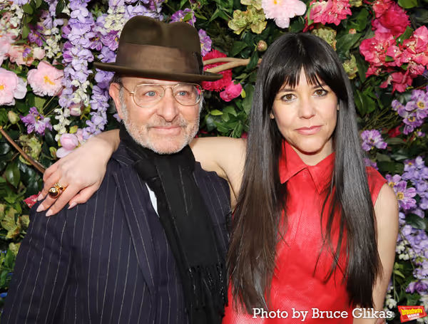 Fisher Stevens and Zoe Winters  Photo