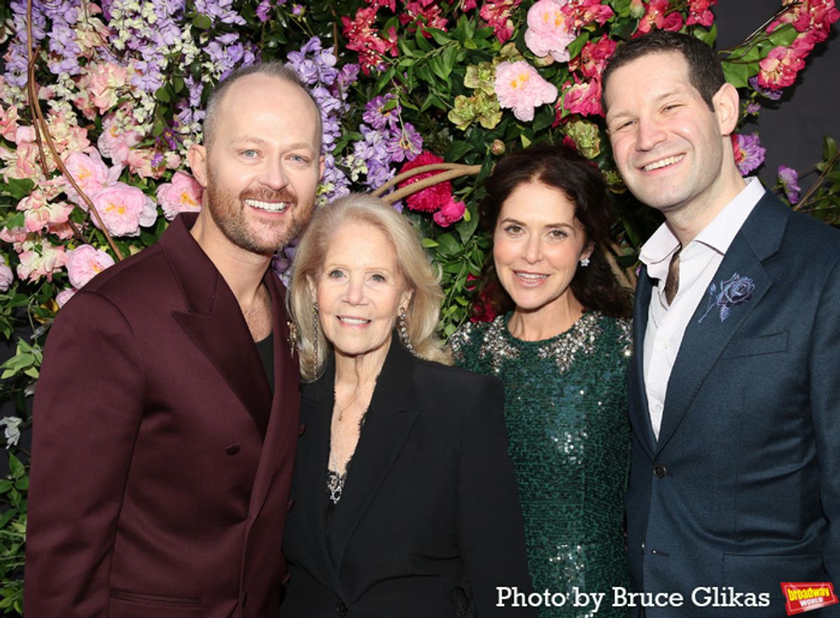 Michael Cassel, Daryl Roth, Amanda Lipitz and Henry Tisch at 