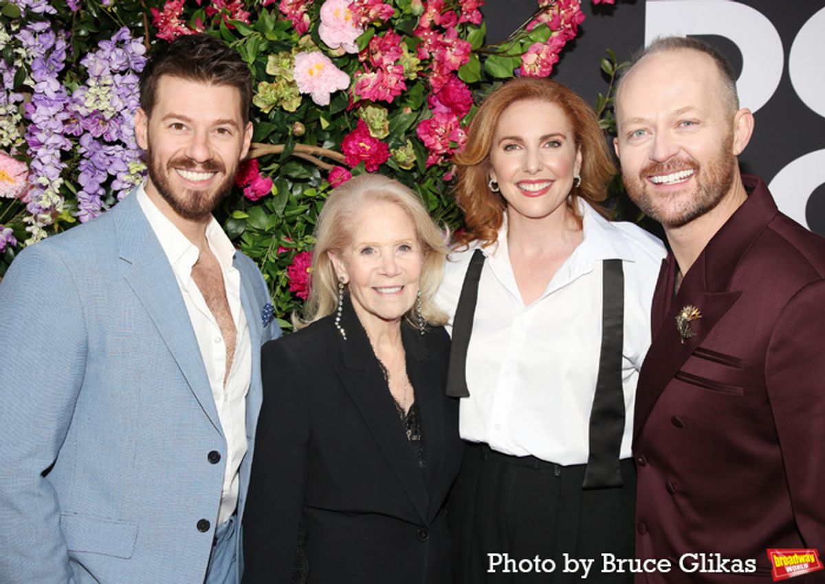 Constantine Rousouli, Daryl Roth, Marla Mindelle and Michael Cassel at 