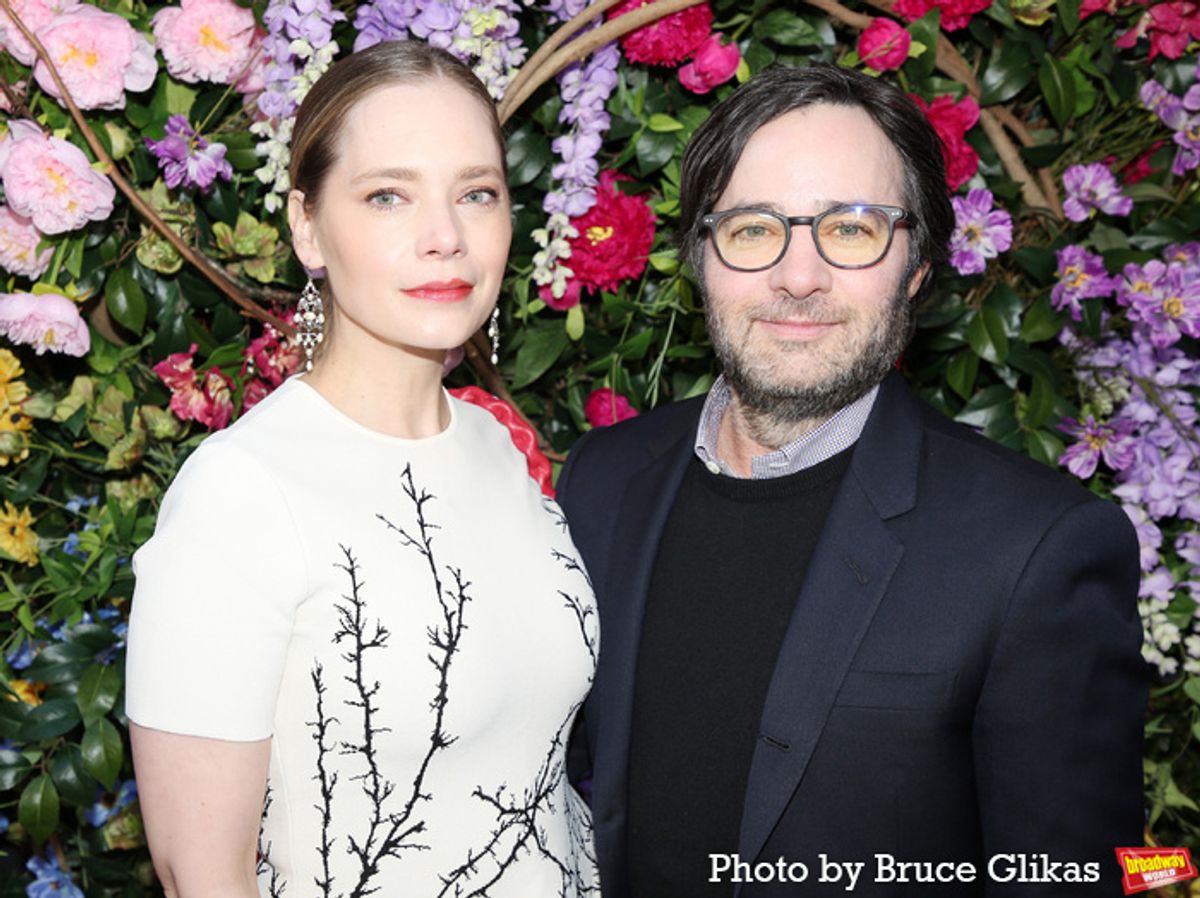 Caitlin Mehner and Danny Strong at 