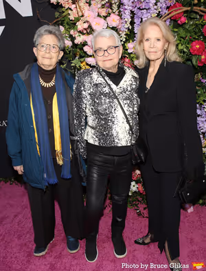 Anne Fausto-Sterling, Paula Vogel and Daryl Roth Photo