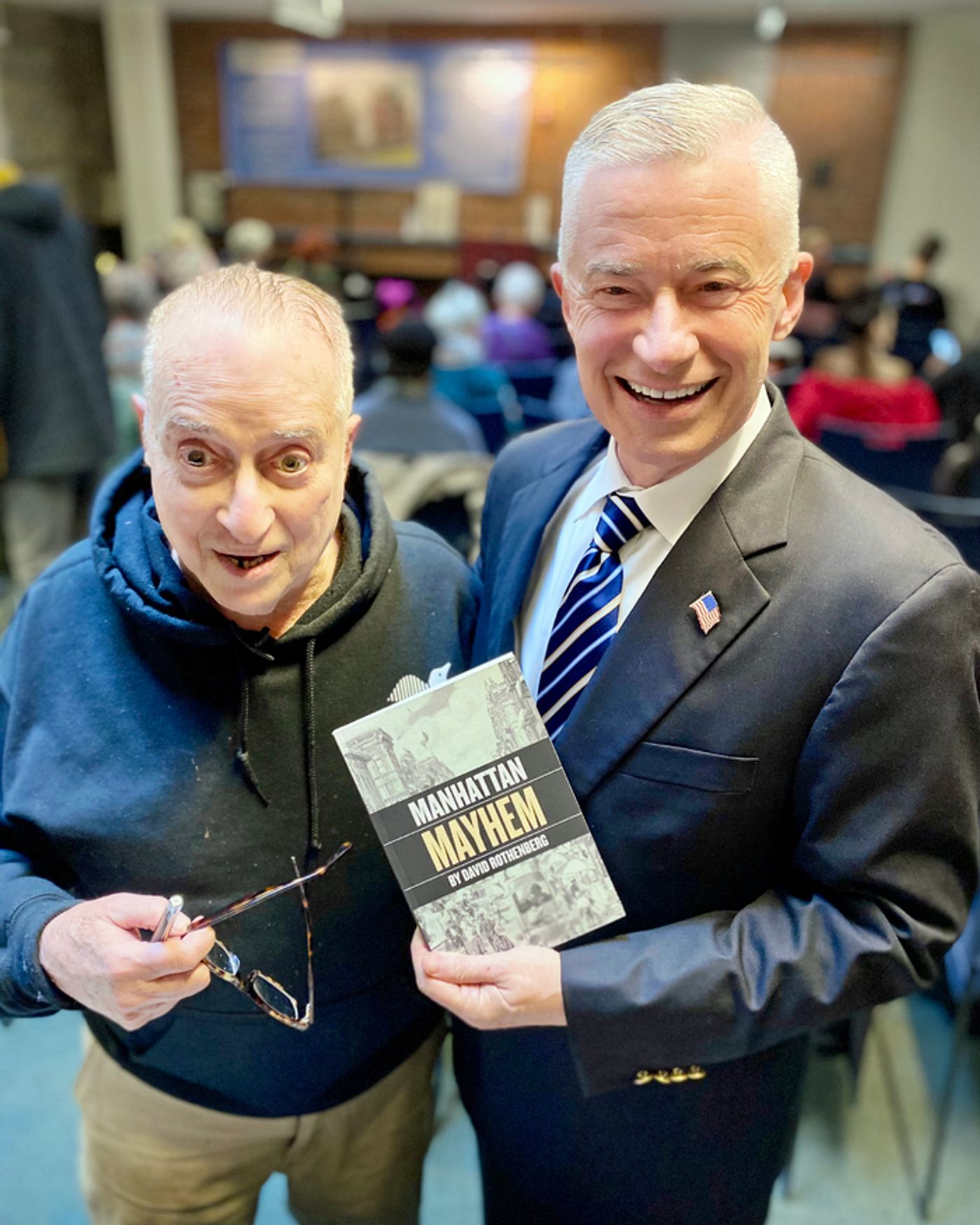 Photos: David Rothenberg Hosts Book Launch With Christine Ebersole, Jim McGreevey, and More  Image
