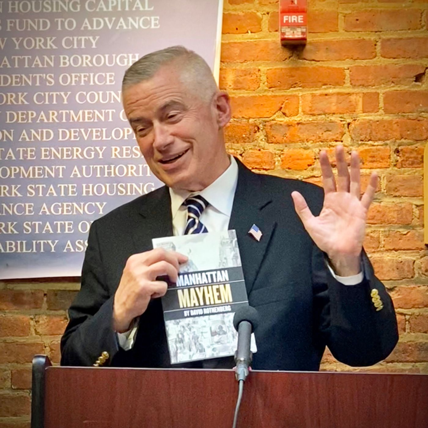 Photos: David Rothenberg Hosts Book Launch With Christine Ebersole, Jim McGreevey, and More  Image