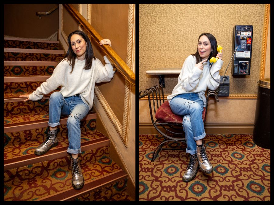 Claire-Marie Hall Gives the Backstage Scoop at OPERATION MINCEMEAT Image