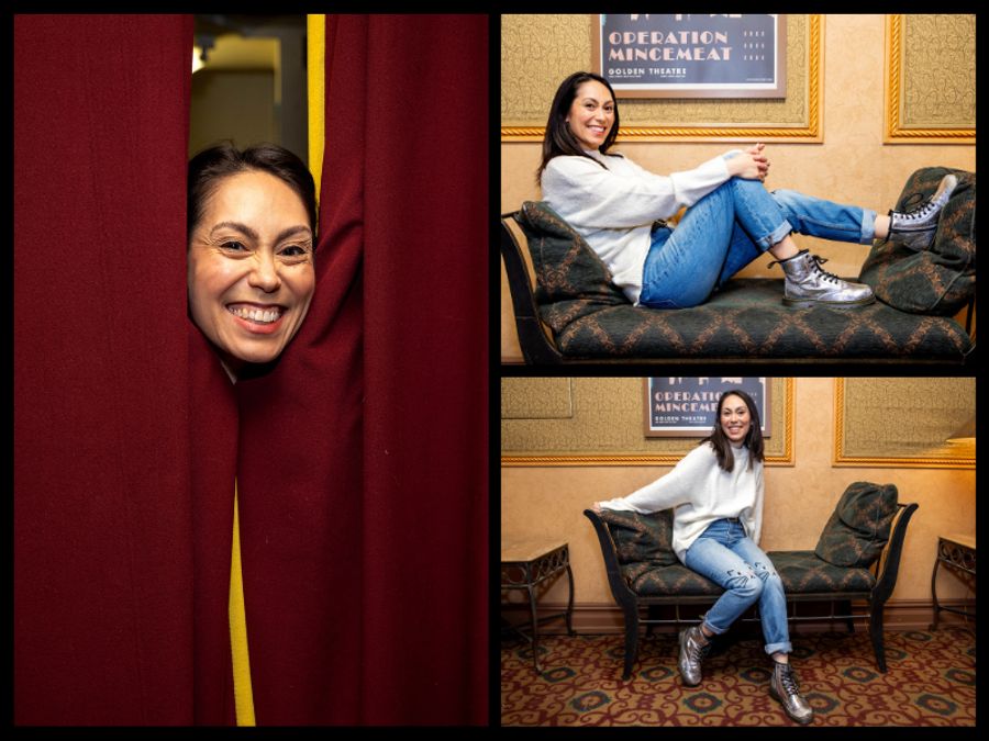 Claire-Marie Hall Gives the Backstage Scoop at OPERATION MINCEMEAT Image