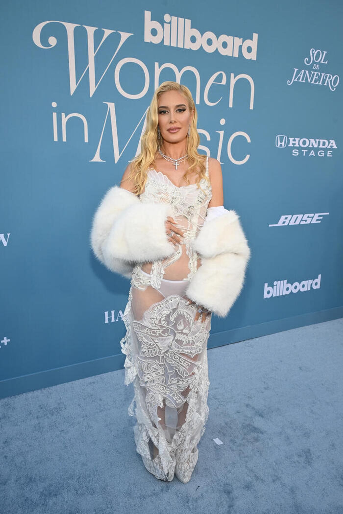 Photos: Doechii, Laverne Cox, Meghan Trainor, & More Attend Billboard Women in Music 2025  Image